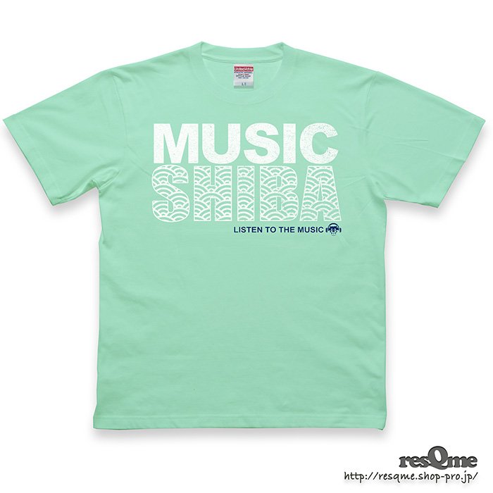 MUSIC-SHIBA04 TEE (Melon)