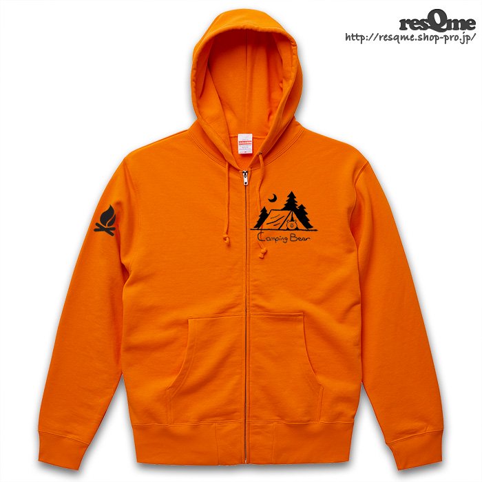 ΢ѥ/륷ѡ Camping BEAR ե른åץѡ(Orange)