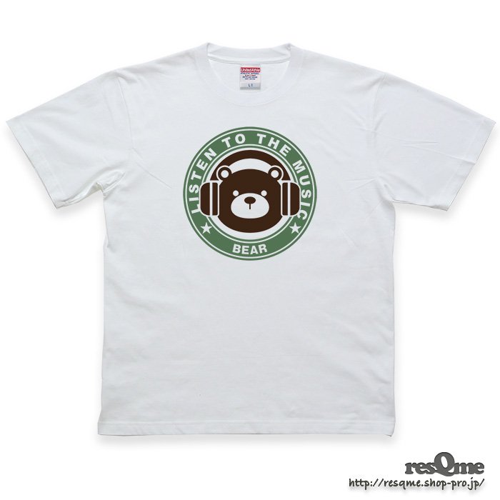 <img class='new_mark_img1' src='https://img.shop-pro.jp/img/new/icons1.gif' style='border:none;display:inline;margin:0px;padding:0px;width:auto;' />MUSIC BEAR Vol.2 TEE (White01)