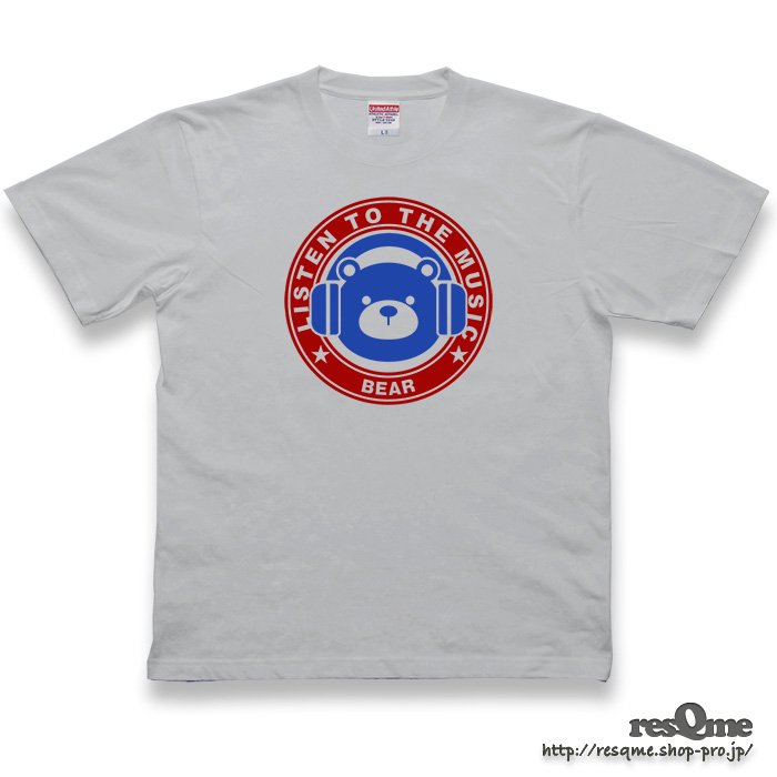 <img class='new_mark_img1' src='https://img.shop-pro.jp/img/new/icons1.gif' style='border:none;display:inline;margin:0px;padding:0px;width:auto;' />MUSIC BEAR Vol.2 TEE (FrostGray)