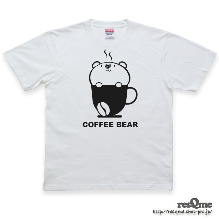 Coffee BEAR Vol.1 TEE (White01)