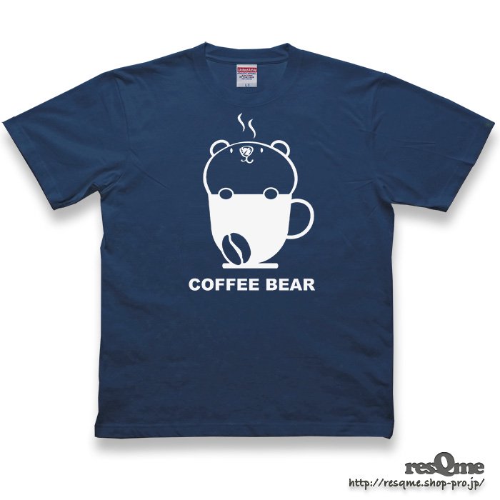 Coffee BEAR Vol.1 TEE (Indigo)