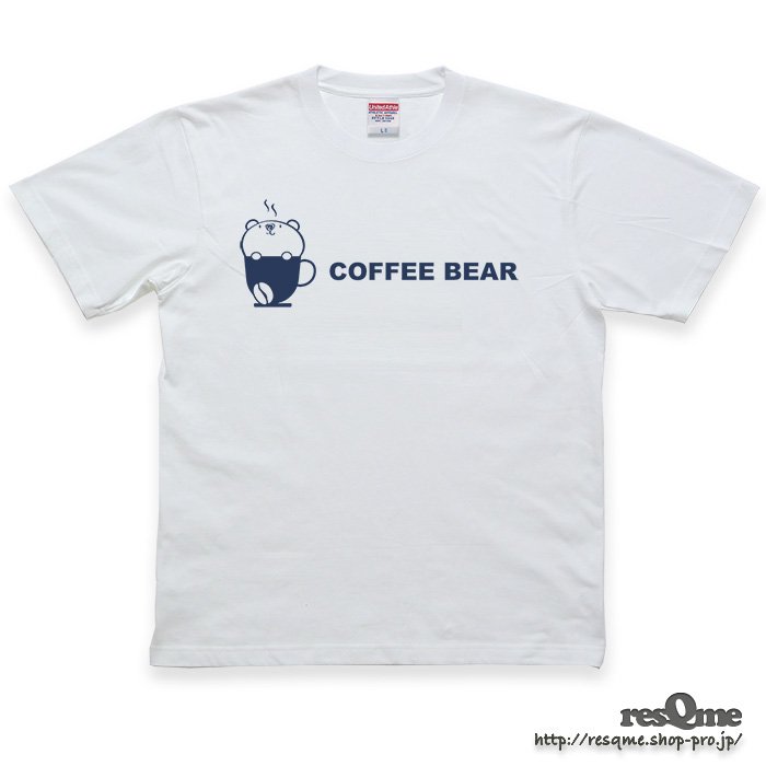<img class='new_mark_img1' src='https://img.shop-pro.jp/img/new/icons1.gif' style='border:none;display:inline;margin:0px;padding:0px;width:auto;' />Coffee BEAR Vol.2 TEE (White02)