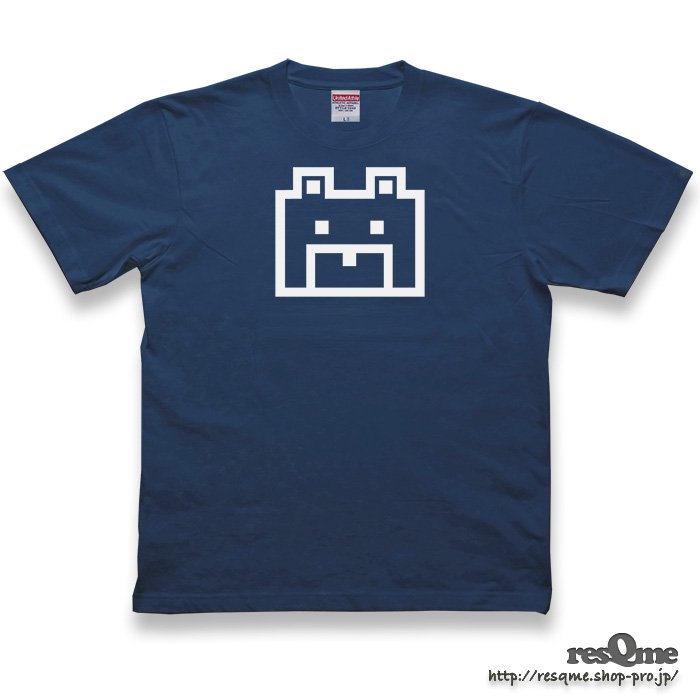 CubeBEAR TEE (Indigo) 熊 クマ Tシャツ