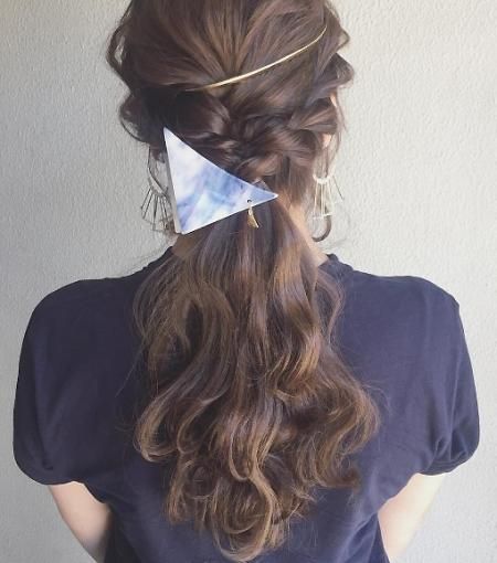sAn サン サンカクヘアクリップヘアクリップ - 子供服キイロイキ