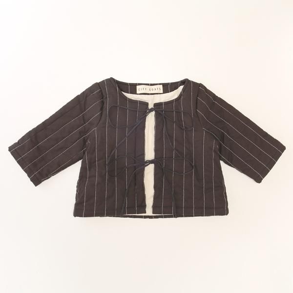 <img class='new_mark_img1' src='https://img.shop-pro.jp/img/new/icons8.gif' style='border:none;display:inline;margin:0px;padding:0px;width:auto;' />CitygoatsƥġStripe-Quilted Baby Jacket٥ӡ㥱å