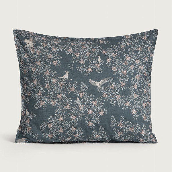 garbo&friends ガルボアンドフレンズ Fauna Forest Percale Pillowcase