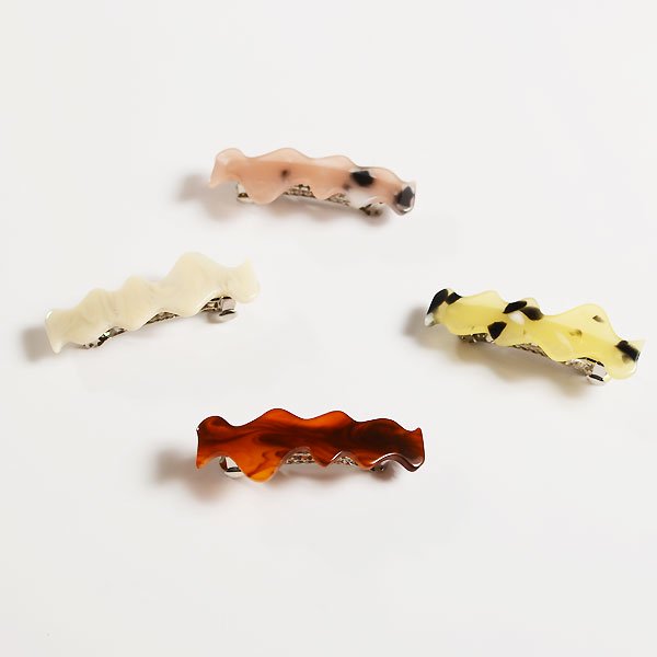 sAn サン flow barrette small バレッタ- 子供服キイロイキ輸入服