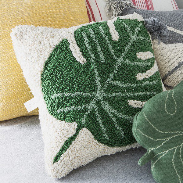 洗える』 Lorenacanals ロレーナカナルズ Cushion Monstera クッション