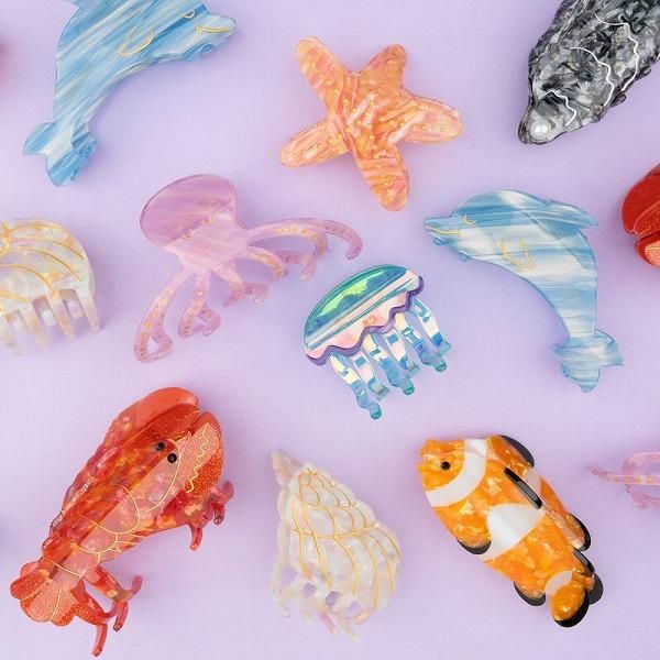 coucousuzette ククシュゼット Lobster Hair Claw ヘアクリップ
