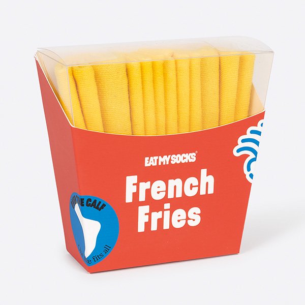 <img class='new_mark_img1' src='https://img.shop-pro.jp/img/new/icons8.gif' style='border:none;display:inline;margin:0px;padding:0px;width:auto;' />eatmysocks　イートマイソックス　French Fries　靴下　ユニセックス