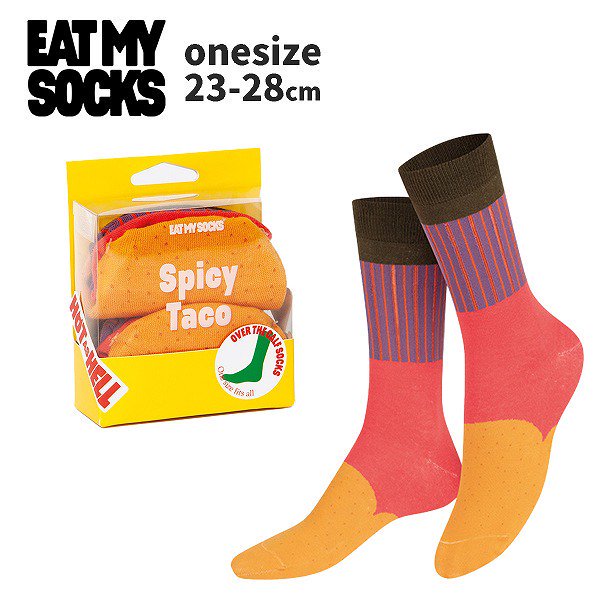 <img class='new_mark_img1' src='https://img.shop-pro.jp/img/new/icons8.gif' style='border:none;display:inline;margin:0px;padding:0px;width:auto;' />eatmysocksȥޥåSpicy Taco˥å