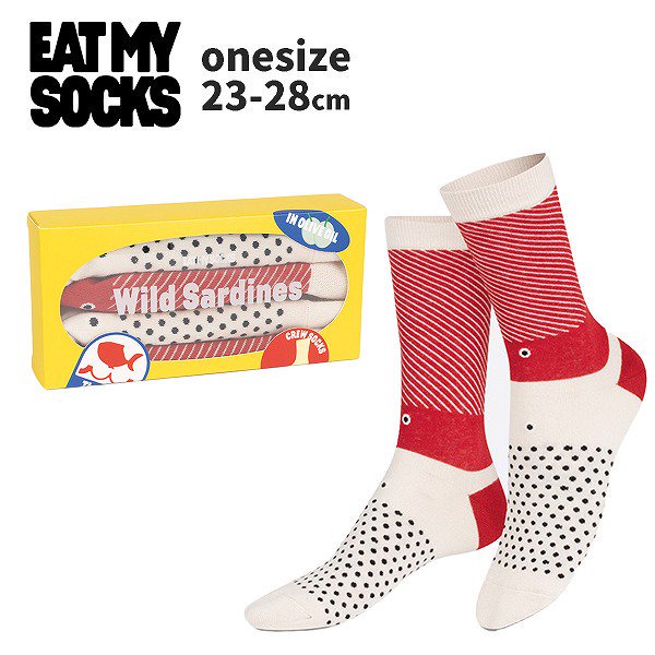 <img class='new_mark_img1' src='https://img.shop-pro.jp/img/new/icons8.gif' style='border:none;display:inline;margin:0px;padding:0px;width:auto;' />eatmysocksȥޥåWild Sardines˥å