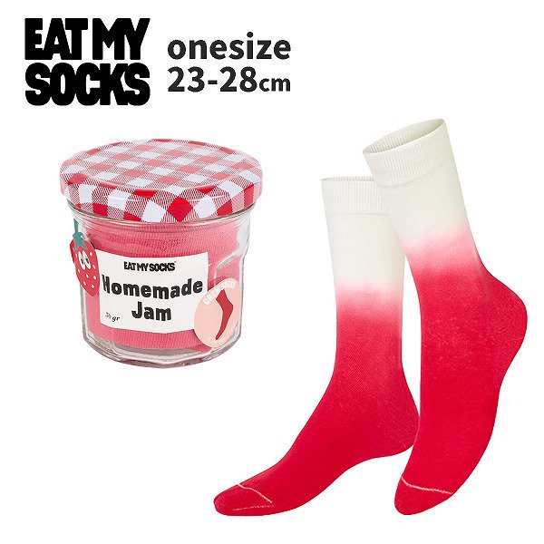 <img class='new_mark_img1' src='https://img.shop-pro.jp/img/new/icons8.gif' style='border:none;display:inline;margin:0px;padding:0px;width:auto;' />eatmysocksȥޥåHomemade  Jam, Strawberry˥å