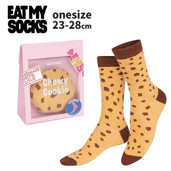 <img class='new_mark_img1' src='https://img.shop-pro.jp/img/new/icons8.gif' style='border:none;display:inline;margin:0px;padding:0px;width:auto;' />eatmysocksȥޥåChewy Cookie˥å