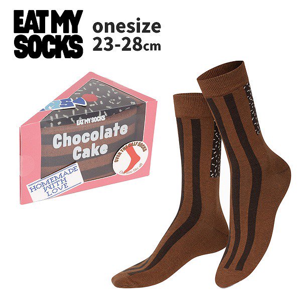 <img class='new_mark_img1' src='https://img.shop-pro.jp/img/new/icons8.gif' style='border:none;display:inline;margin:0px;padding:0px;width:auto;' />eatmysocksȥޥåChocolate Cake˥å