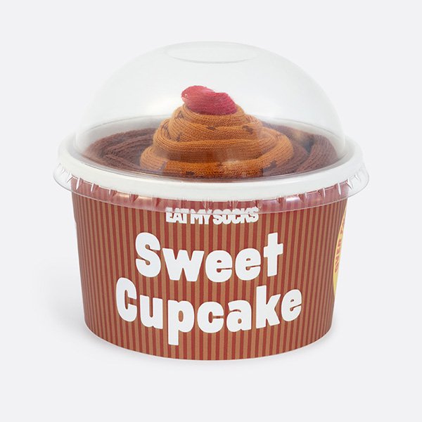 <img class='new_mark_img1' src='https://img.shop-pro.jp/img/new/icons8.gif' style='border:none;display:inline;margin:0px;padding:0px;width:auto;' />eatmysocks　イートマイソックス　Chocolate Cupcake　靴下　ユニセックス