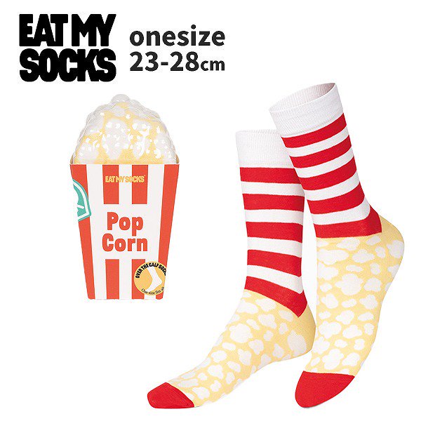 <img class='new_mark_img1' src='https://img.shop-pro.jp/img/new/icons8.gif' style='border:none;display:inline;margin:0px;padding:0px;width:auto;' />eatmysocksȥޥåPop Corn˥å