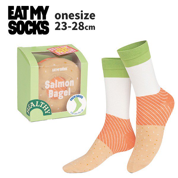 <img class='new_mark_img1' src='https://img.shop-pro.jp/img/new/icons8.gif' style='border:none;display:inline;margin:0px;padding:0px;width:auto;' />eatmysocksȥޥåSalmon Bagel˥å