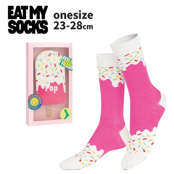 <img class='new_mark_img1' src='https://img.shop-pro.jp/img/new/icons8.gif' style='border:none;display:inline;margin:0px;padding:0px;width:auto;' />eatmysocksȥޥåFrozen Pop, Strawberry˥å