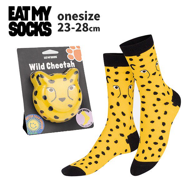 <img class='new_mark_img1' src='https://img.shop-pro.jp/img/new/icons8.gif' style='border:none;display:inline;margin:0px;padding:0px;width:auto;' />eatmysocksȥޥåWild Cheetah˥å