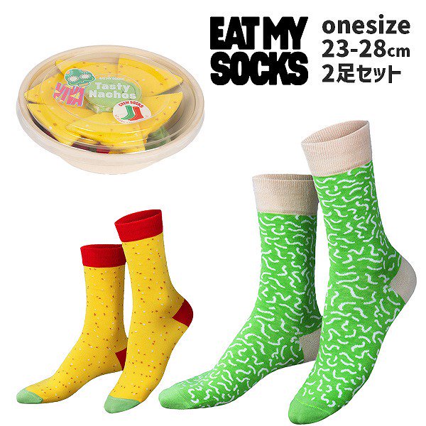 <img class='new_mark_img1' src='https://img.shop-pro.jp/img/new/icons8.gif' style='border:none;display:inline;margin:0px;padding:0px;width:auto;' />eatmysocksȥޥåTasty Nachos 2­åȡ˥å