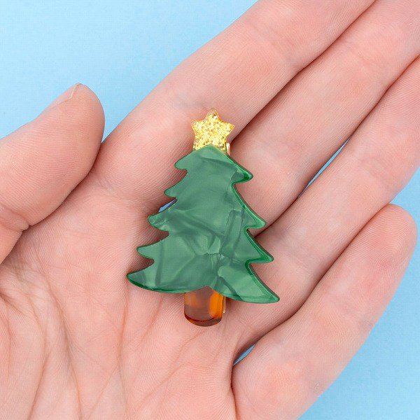 coucousuzette ククシュゼット Christmas Tree Hair Clip ヘアクリップ