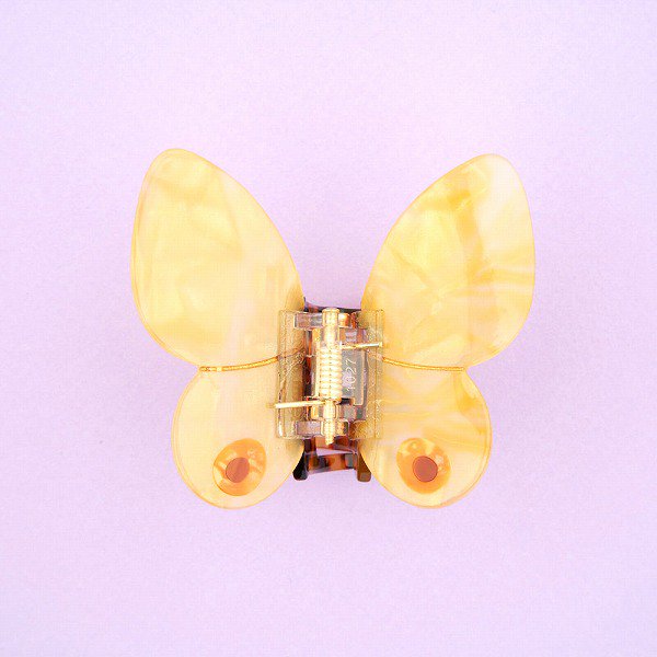 <img class='new_mark_img1' src='https://img.shop-pro.jp/img/new/icons8.gif' style='border:none;display:inline;margin:0px;padding:0px;width:auto;' />coucousuzette奼åȡYellow Butterfly Hair Clawإå