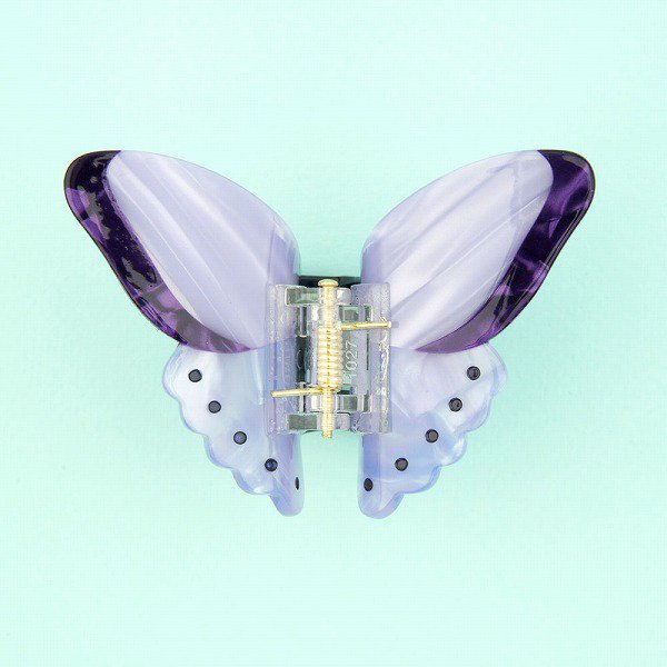 <img class='new_mark_img1' src='https://img.shop-pro.jp/img/new/icons8.gif' style='border:none;display:inline;margin:0px;padding:0px;width:auto;' />coucousuzette奼åȡPurple Butterfly Hair Clawإå