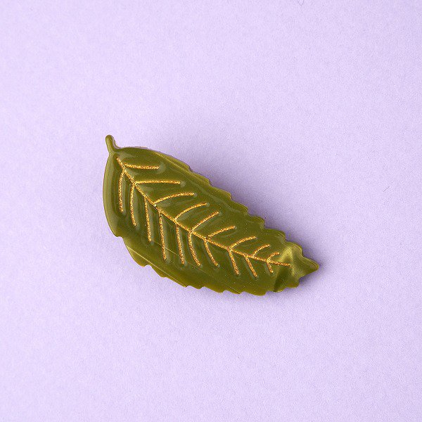 <img class='new_mark_img1' src='https://img.shop-pro.jp/img/new/icons8.gif' style='border:none;display:inline;margin:0px;padding:0px;width:auto;' />coucousuzette奼åȡChestnut Leaf Hair Clipإå