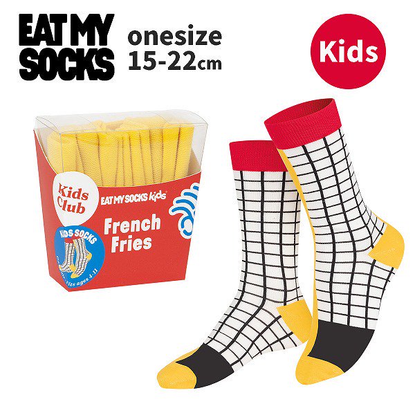 <img class='new_mark_img1' src='https://img.shop-pro.jp/img/new/icons8.gif' style='border:none;display:inline;margin:0px;padding:0px;width:auto;' />eatmysocksȥޥåFrench Fries kids