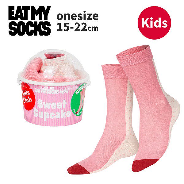 <img class='new_mark_img1' src='https://img.shop-pro.jp/img/new/icons8.gif' style='border:none;display:inline;margin:0px;padding:0px;width:auto;' />eatmysocksȥޥåCupcake Strawberry kids