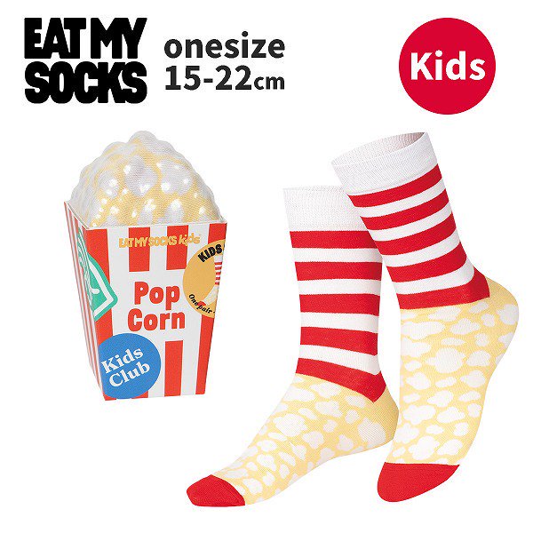 <img class='new_mark_img1' src='https://img.shop-pro.jp/img/new/icons8.gif' style='border:none;display:inline;margin:0px;padding:0px;width:auto;' />eatmysocksȥޥåPop corn kids