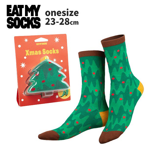 <img class='new_mark_img1' src='https://img.shop-pro.jp/img/new/icons8.gif' style='border:none;display:inline;margin:0px;padding:0px;width:auto;' />eatmysocksȥޥåXmas Tree˥å