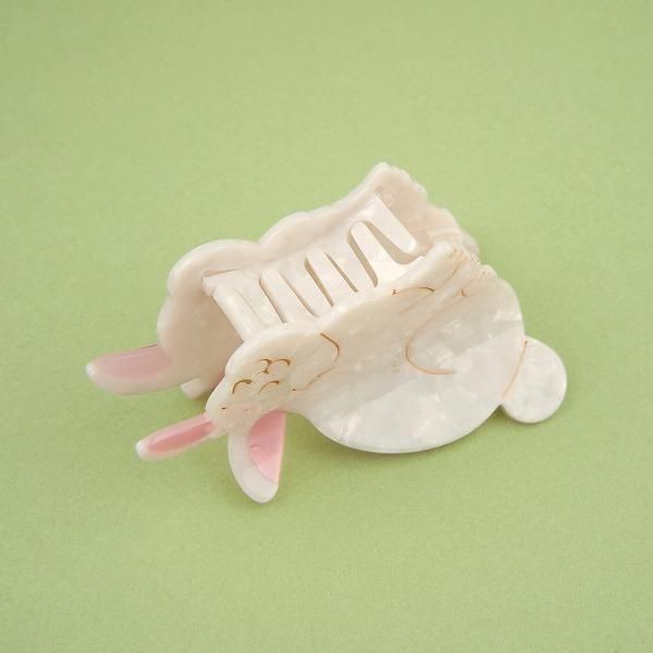 coucousuzette ククシュゼット Rabbit Hair Claw ヘアクリップ