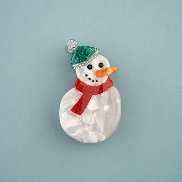 <img class='new_mark_img1' src='https://img.shop-pro.jp/img/new/icons8.gif' style='border:none;display:inline;margin:0px;padding:0px;width:auto;' />coucousuzette奼åȡSnowman Hair Clawإå