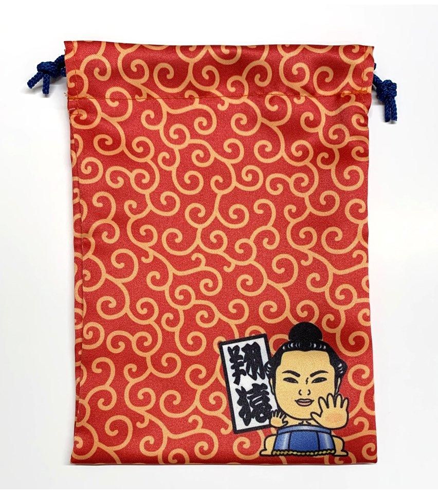 力士イラスト巾着 - 相撲銘品館