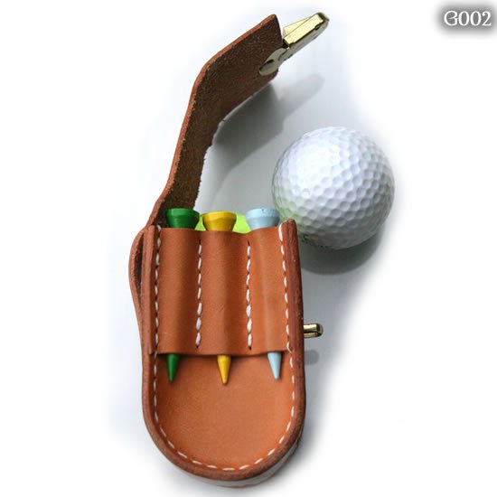 ゴルフボールケース(縦型): Golfball　case - エレノア-eleanor-leather レザークラフト・革製品・手縫い：大阪枚方