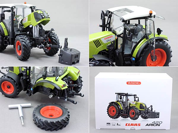 Wiking 1/32 Claas Arion 420 - ブンブンガレーヂ/BoomBoomGarage