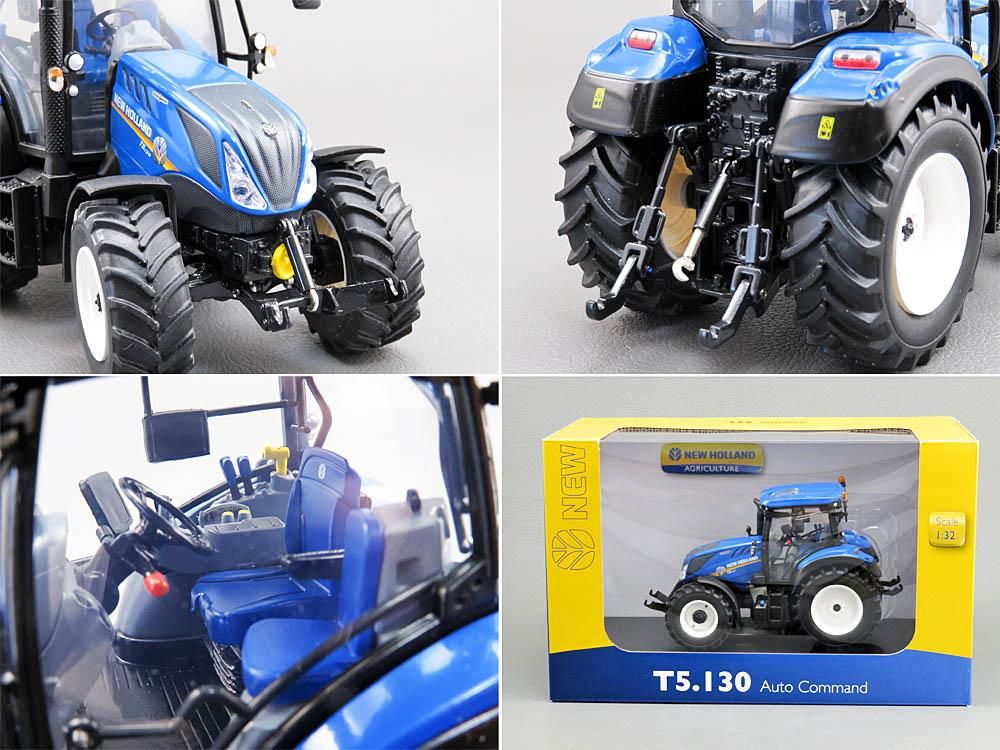 NewHolland T5.140 1/32 ユニバーサルホビー U_H 1/32 New Holland T5.140 Blue Power - ブンブンガレーヂ