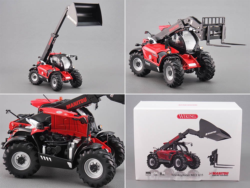 Wiking 1/32 Manitou MTL 635 - ブンブンガレーヂ/BoomBoomGarage