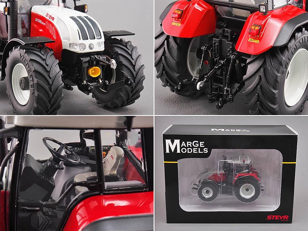 Knoll トラクター 模型 Marge Models 1/32 Steyr CVT 6195 - ブンブンガレーヂ