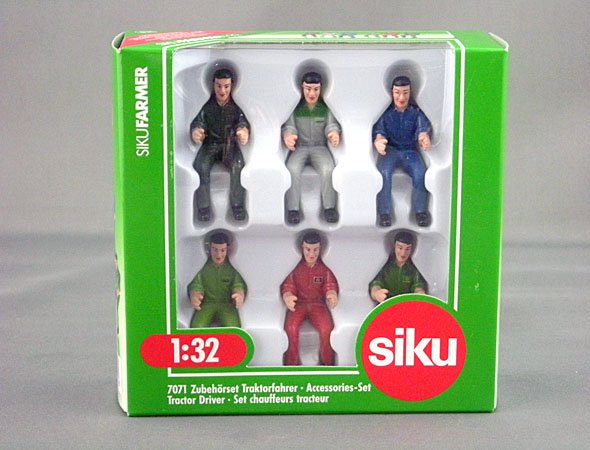 SIKU 1/32 Tractor Driver 6set - ブンブンガレーヂ/BoomBoomGarage