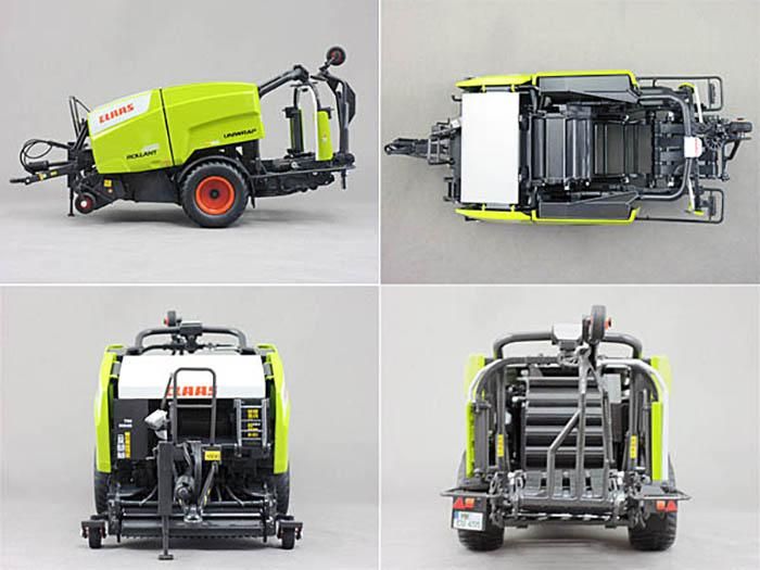 Wiking 077320-1/32 Claas Uniwrap Rollant 455 Neu 