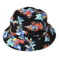 <img class='new_mark_img1' src='https://img.shop-pro.jp/img/new/icons49.gif' style='border:none;display:inline;margin:0px;padding:0px;width:auto;' />CALEE - HAWAIIAN PATTERN BUCKET HAT