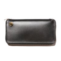 <img class='new_mark_img1' src='https://img.shop-pro.jp/img/new/icons49.gif' style='border:none;display:inline;margin:0px;padding:0px;width:auto;' />CALEE - Plane leather round zip long wallet