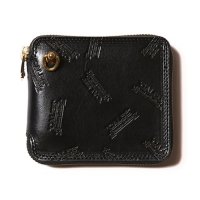 <img class='new_mark_img1' src='https://img.shop-pro.jp/img/new/icons49.gif' style='border:none;display:inline;margin:0px;padding:0px;width:auto;' />CALEE - Allover embossing round zip half wallet