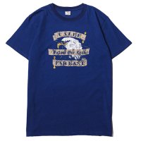 <img class='new_mark_img1' src='https://img.shop-pro.jp/img/new/icons49.gif' style='border:none;display:inline;margin:0px;padding:0px;width:auto;' />CALEE - Indigo blue eagle t-shirt