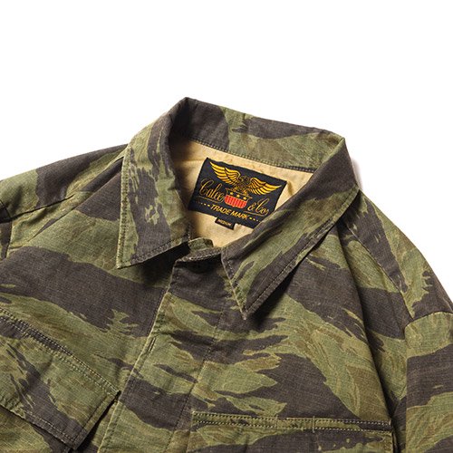 CALEE Tiger camo military jacket