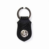 <img class='new_mark_img1' src='https://img.shop-pro.jp/img/new/icons49.gif' style='border:none;display:inline;margin:0px;padding:0px;width:auto;' />CALEE - Silver star concho leather key holder